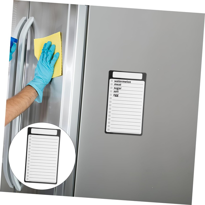 Operitacx Magnetic Memo Message Magnetic Note Pads for The Refrigerator