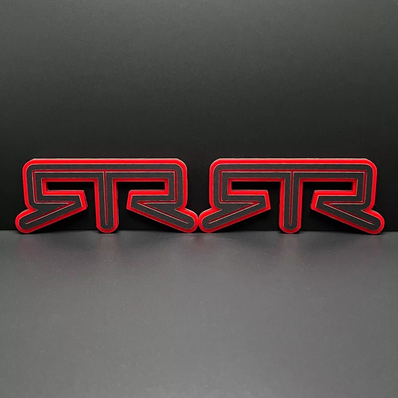 FMS Gear PAIR (2) RTR Fender Emblems Fits Ford MUSTANG