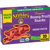 Annie's Organic Berry Patch Bunny Fruit Snacks, Gluten Free, 16