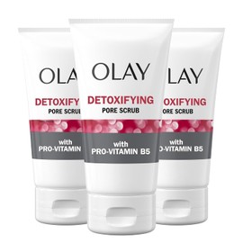 Olay Limpiador Facial Exfoliante Regenerist Desintoxicante de Poros, 150 ml, pack de 3