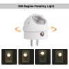 DEWENWILS 4pack Plug in Night Light 360° Rotation LED Nightlights