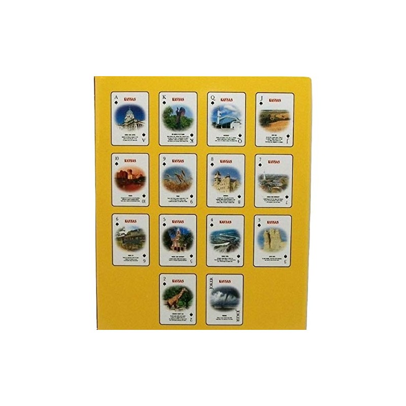 Kansas Souvenir Playing Cards