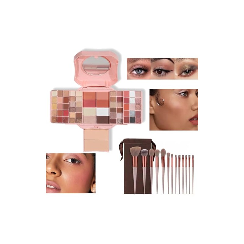 Kit de combinación de paletas de maquillaje profesionales