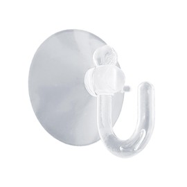 Spetebo Suction Cup with Hooks Pack of 40 – Holder for Fairy Lights, Light Net etc. – Fairy Lights Holder Suction Cup