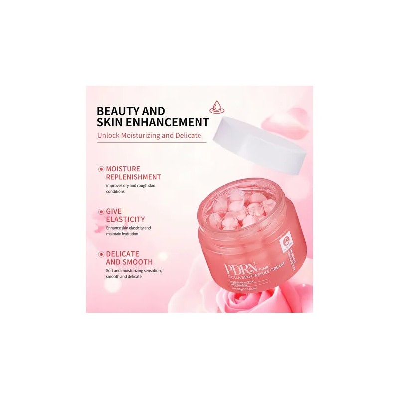 Crema Hidratante Pink Capsule 50 G Rostro Y Cuello Díanoche
