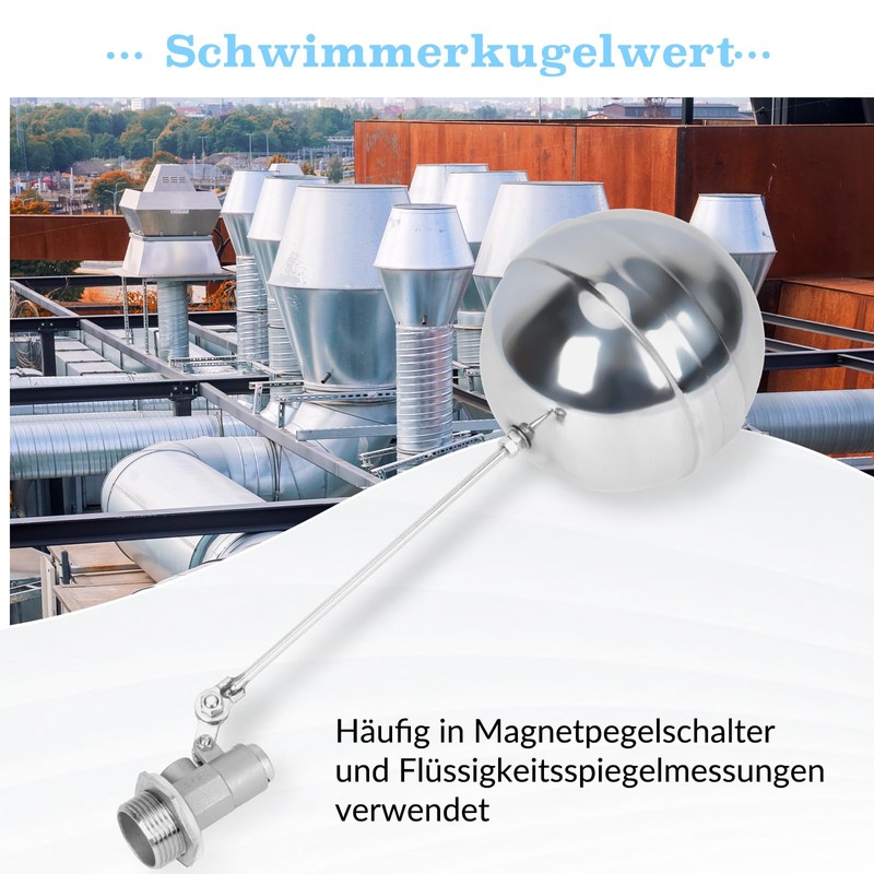 awliye Stainless Steel Float Valve G 1 Inch DN25 Water