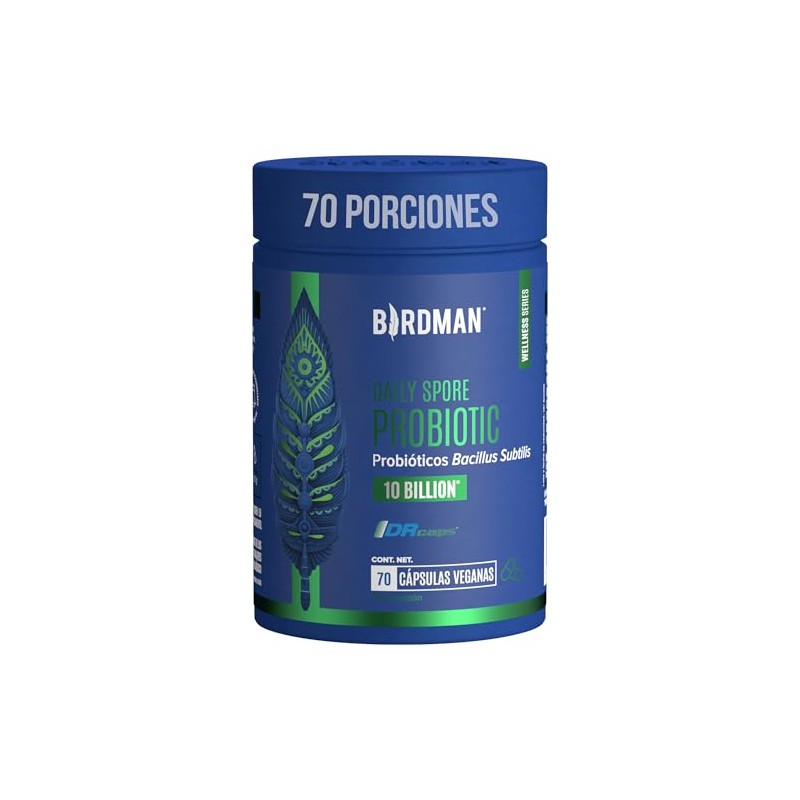 Birdman Daily Spore Probiotic | Probióticos con 10 Billones de