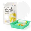 White Paint for Wall 32 Oz Covers 50-55 sq.ft Water-Based