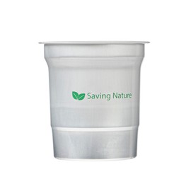 Restaurantware-Saving Nature 16 Ounce Drinking Cups, 10 Color-Changing Metal Cups - Reacts To Cold Liquids, Reusable, Aluminum Disposable Party Tumblers, Stylish, For Home, Party, And More