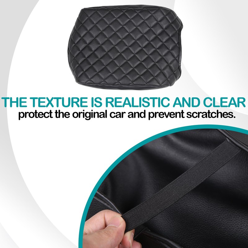 Hudiriy Center Console Protector Pad Automobile Armrest Box Cover Compatible