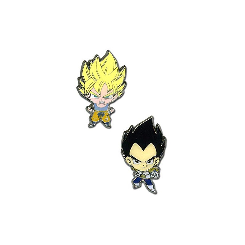 Dragon Ball Z Super Saiyan Goku & Vegeta Mini PINSET