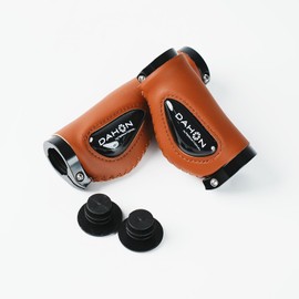 DAHON INTERNATIONAL Leather Grip Gel Palm Brown