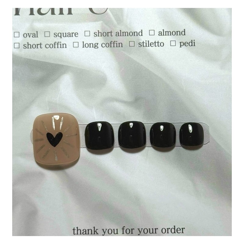 Metal Heart Homemade Paddy Tip - M. Coffin / 쇠맛