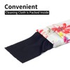 Face Shadow Double Glasses Case for Women Men Soft Sunglasses