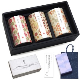 No matter what time you send it, you will not be rude to send it as a gift only incense stick, First Bon Festival, Sympathy (Handing Bag Included, Handing Set), 3 Types (Cherry Blossom, White Plum,