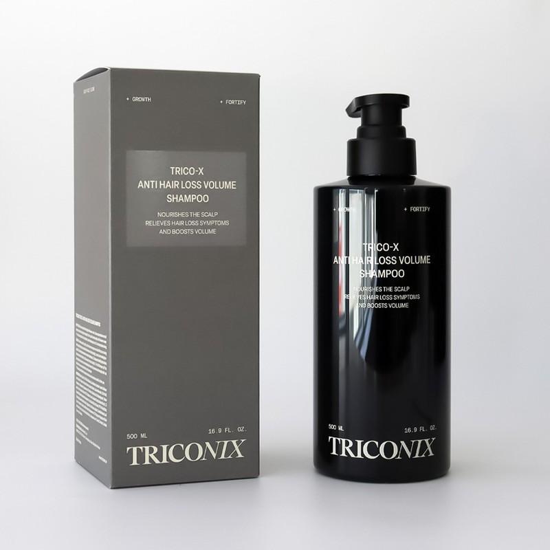 1+1+1 Triconix TricoX Hair Loss Relief Volume Shampoo 500ml /