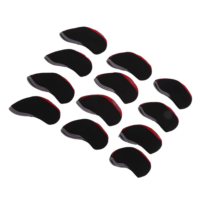 12 Pcs Golf Iron Head Cover Set Club Headcover Set