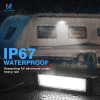 MICTUNING 1pc RV Porch Light, 9" Inch 54W 2000LM Camper