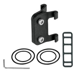 SUKOUSRAM Bike Race Number Plate Mount Holder Cycling Number Plate Mount Quick Release Racing Number Holder Mount for Aero Seatpost