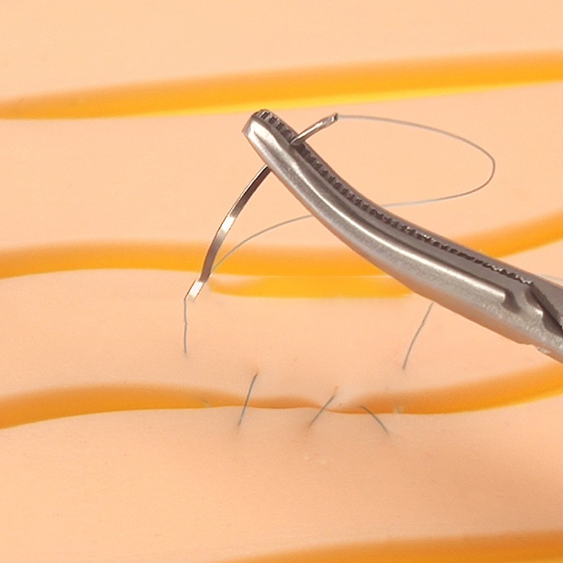 Medical Training Skin Model Lightweight Portable Simulation Silicone Suture Practice