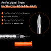 20 Pack 1ml 31Gx6mm Plastic Multiple Uses Measuring Tools, Individually