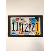 Jersey Plate Art - 10 year anniversary gift, unique birthday