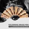 23PCS Wood Burning Kit Soldering Iron Craft Brass Pen Tips