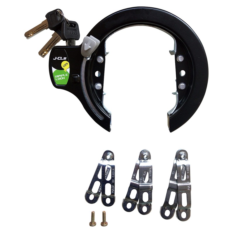 J&C Dimple Ring Lock JC-056CLB BK Black