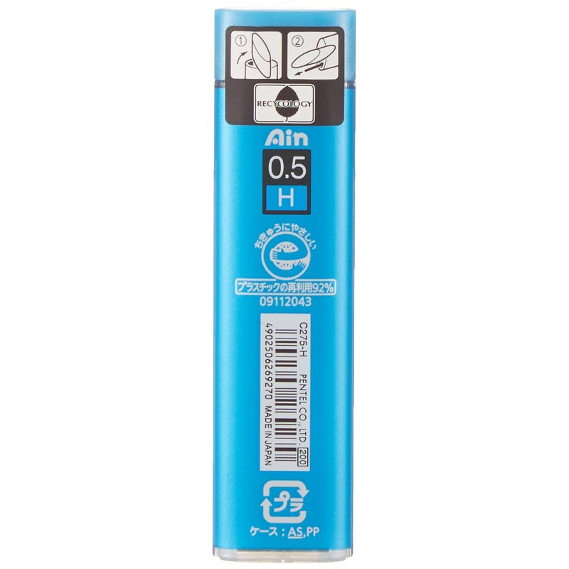 Pentel Ain STEIN C275 Feinmine, 40 Minen je Dose, 0.5