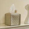 OLETHA Square Tissue Box Cover, Set of 2 - Aesthetic