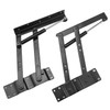 2 Pair Folding Lift and Up Hinges, Heavy Duty Lift