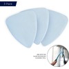 WASHEASY Pack of 3 Streak Free Non Woven Microfiber Replacement