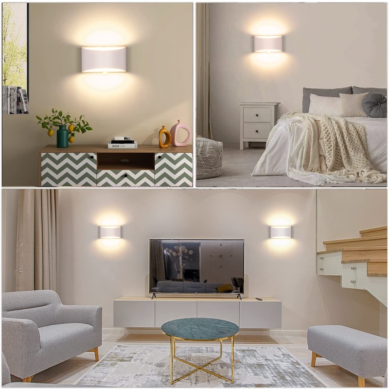 SERDEN LED Hardwired Motion Sensor Light Indoor Wall Sconce, Motion