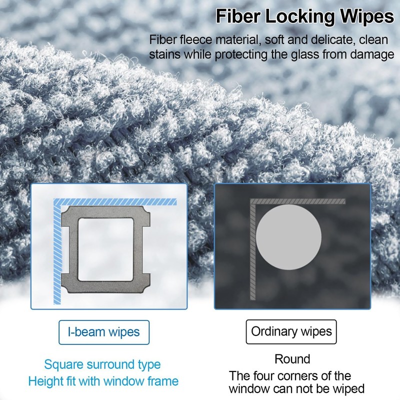 YBVABE Cleaning Pads Compatible with ECOVACS WINBOT W1, W2, W2