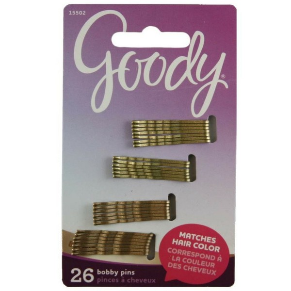 Goody Colour Collection Small Metallic Bobby Slide, Blonde 26 ea (Pack of 7)