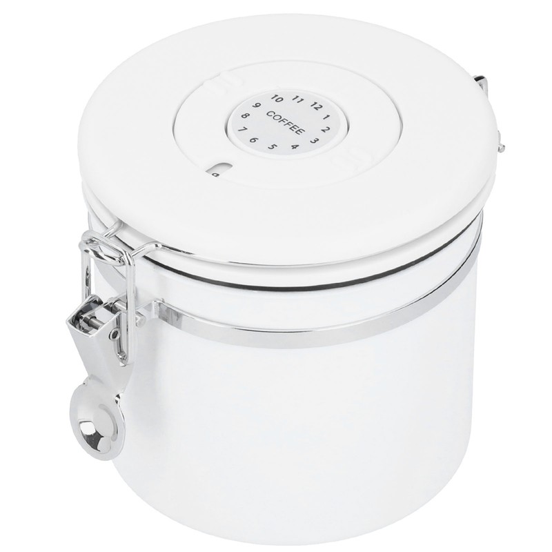 Stainless Steel Sealed Canister Coffee Flour Sugar Container Storage Jar