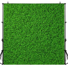 Nature Green Grass Backdrops for Photography 6x6FT Spring Realistic Grass Lawn Backgrounds for Baby Shower Birthday Party Photoshoot LUCKBTY LUZZ440
