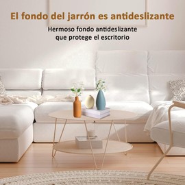 AZYAAXZM Jarrón de Cerámica Colorido Juego 3, Floreros Decorativo para Centro de Mesa Jarrones Pequeño Clásico Moderno de Flores Minimalista Mini Florero Mate para Decoración Hogar Oficina Boda Fiesta