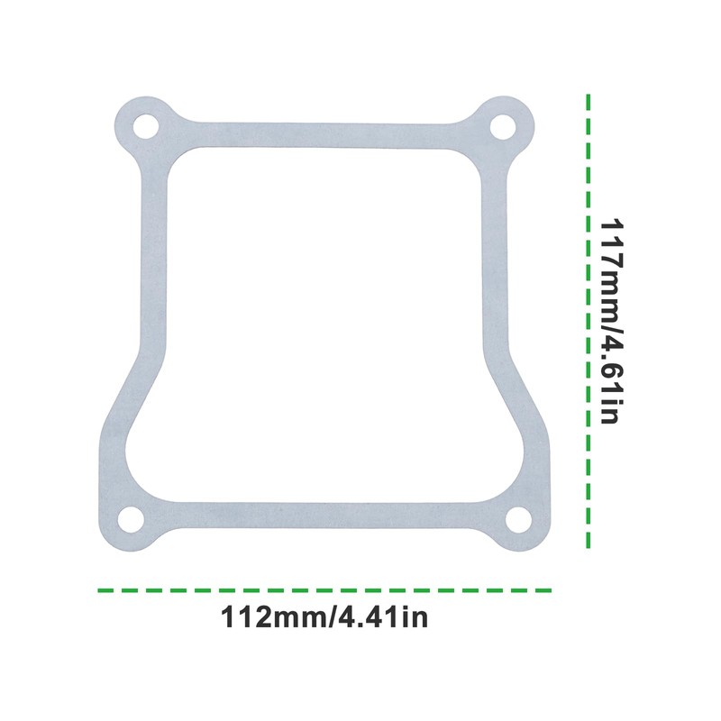 Briny River 4-Piece Valve Cover Gasket Set Compatible with Toro