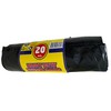 Heavy Duty Refuse Sacks, Black, 20 Pack Strong Black Bin