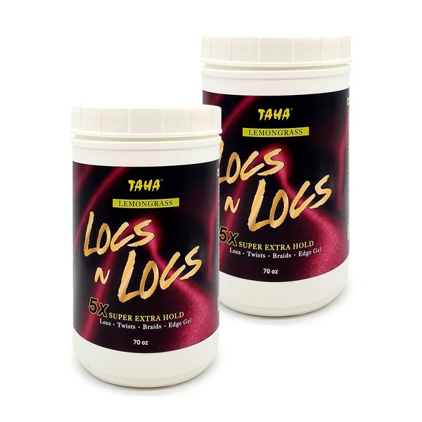 Taha Locs & Locs Gel - 5X Super Extra Hold,