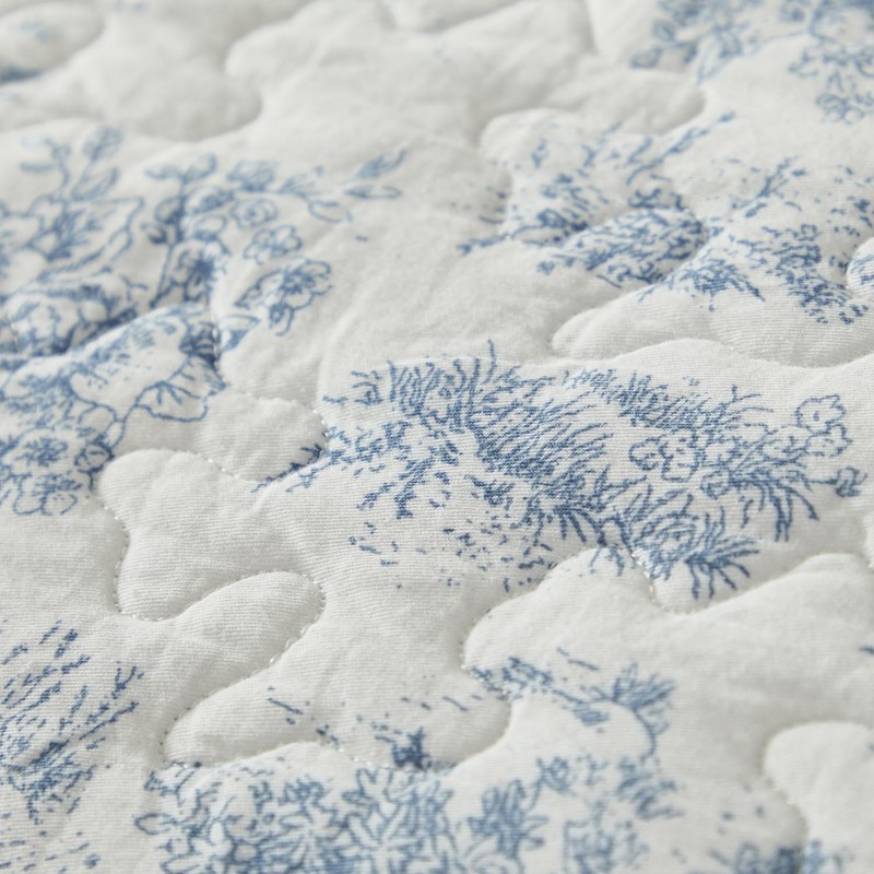 Brandream Quilted Pillow Shams Set of 2 King Size Cotton