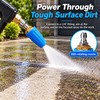 Rotating Turbo Pressure Washer Nozzle for Cleaning – 4000 PSI