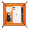 SITHON Valet Tray Desktop Storage Organizer – Premium PU Leather