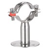 sourcing map Wall Mount Ceiling Mount Pipe Support, 304 Stainless