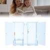 Pencil Case Book Reading Stand Multifunctional Triangular Support Thickened ABS