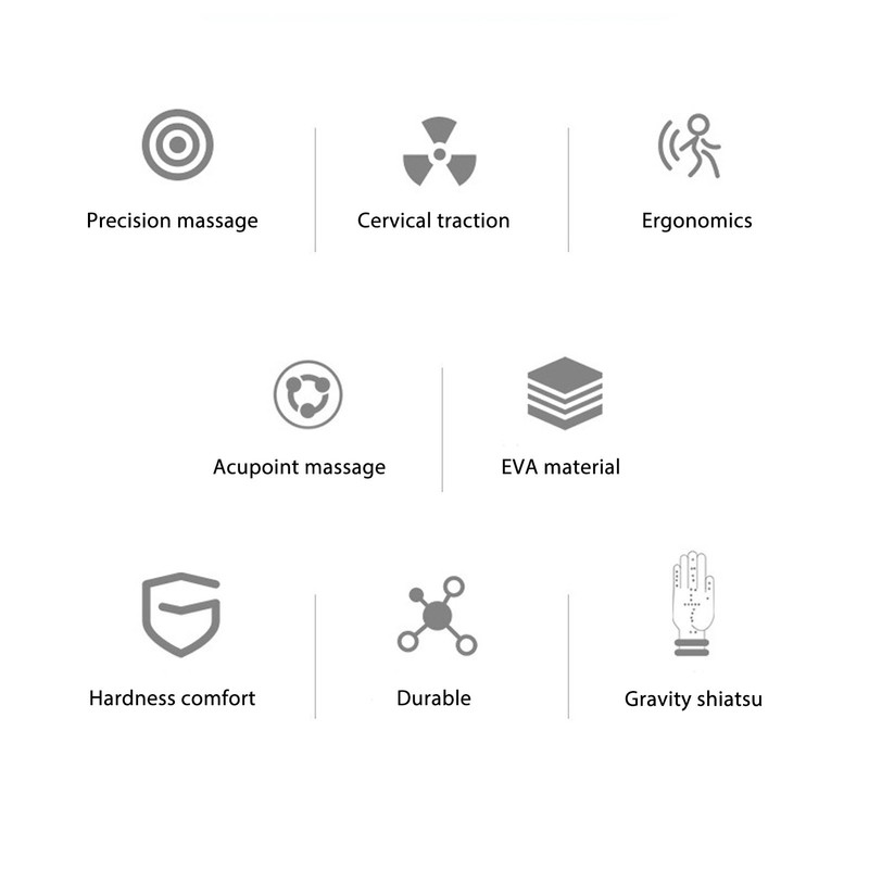 Neck Shoulder Massager Reduce Fatigue Release Pressure Trapezius Trigger Point