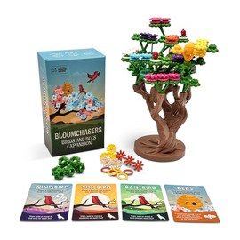 Bloomchasers - Birds and Bees Expansion Pack, A Delightful 3D Tree Game of Flowers and Wits, 1-6 Players