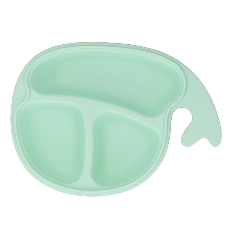 Whale Divided Plate Kids Divided Plate Sectioned Cartoon Baby Food