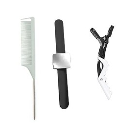 Lajulami Magnetic Wristband Parting Comb Set (Grey)